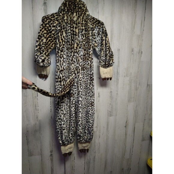KIDS LEOPARD PLUSH COSTUME CHOSUN HALLOWEEN SIZE L FITS SIZES 6-7 - Picture 8 of 9